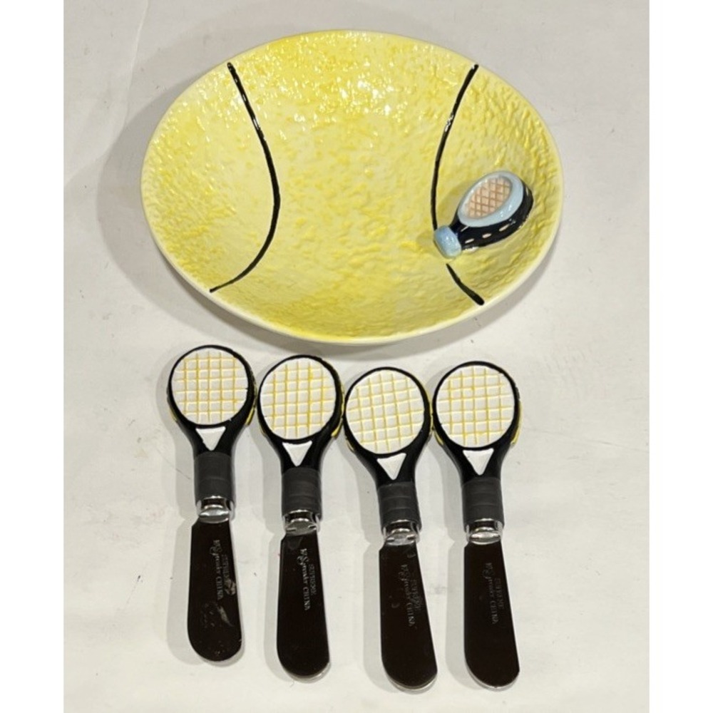 Supreme‎ Mr. Spreader TENNIS Ball/Racquet Plate Spreader Set & 4 Spreaders
